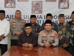 Kapolres Pelabuhan Tanjung Priok Perkuat Sinergi Kamtibmas Melalui Kunjungan Kerja ke MUI Jakarta Utara