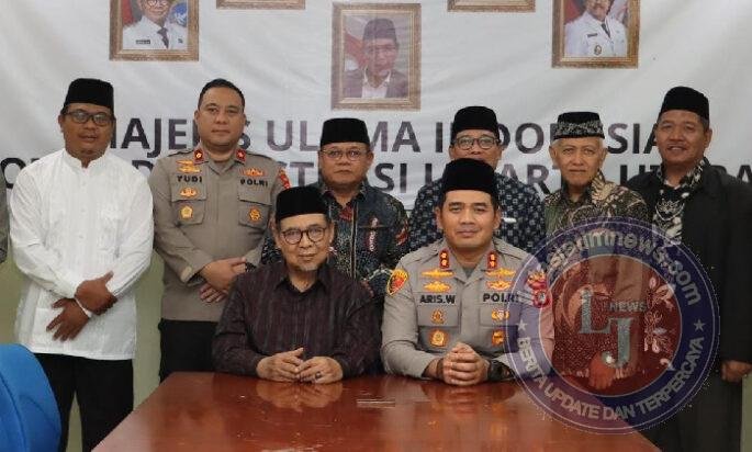 Kapolres Pelabuhan Tanjung Priok Perkuat Sinergi Kamtibmas Melalui Kunjungan Kerja ke MUI Jakarta Utara