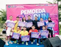 Ratusan Peserta Ramaikan Pemoeda Fun Run Pangkalpinang, Thorcon Dorong Literasi PLTN