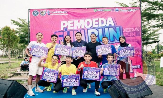Ratusan Peserta Ramaikan Pemoeda Fun Run Pangkalpinang, Thorcon Dorong Literasi PLTN