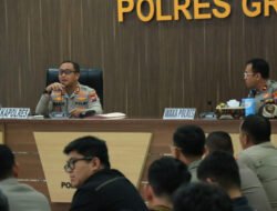 Kapolres Gresik Pimpin Commander Wish, Tegaskan Polri Presisi dan Pelayanan Humanis