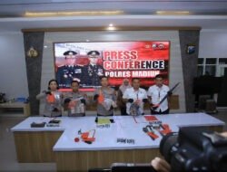 Polres Madiun Amankan Komplotan Pembobol Toko Lintas Daerah