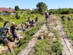 ‎Satgas Yonif 123/Rajawali Gelar Serangkaian Kegiatan Karya Bhakti, Perkuat Sinergi dengan Masyarakat‎