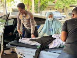 Aksi Humanis Kasat Lantas Polresta Banyuwangi Selamatkan Korban Laka Tunggal