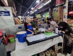 Pendampingan UMKM, Babinsa Sudiroprajan Sambangi Pelaku Usaha di Pasar Gede Solo