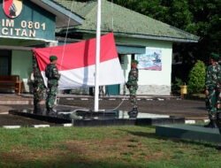 Kodim 0801/Pacitan Gelar Upacara 17 an, Irup Bacakan Amanat Panglima TNI Awali Tahun 2026