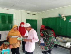 Wujudkan Balita Sehat, Babinsa Sondakan Dampingi Dampingi Kegiatan Posyandu di Wilayah Binaan