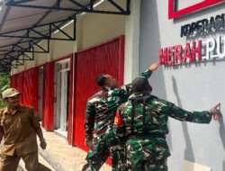 Dandim 0801/Pacitan Bersama Kades Bangunsari Tinjau Lokasi KDKMP Capai Progres 95 Persen