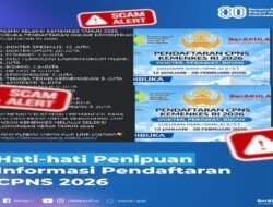 Beredar Informasi Seleksi Kemenkes 2026, Prof. Zudan: Itu Hoaks, Rekrutmen ASN Terintegrasi dan Diawasi BKN
