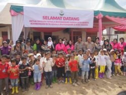 Taruni Akpol Gelar Trauma Healing bagi Siswa TK Bhayangkari Terdampak Banjir di Aceh Tamiang