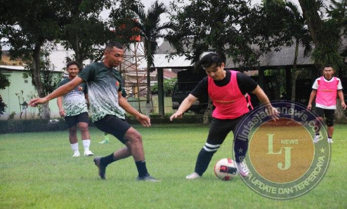 TNI dan Pemkab Trenggalek Pererat Silaturahmi Lewat Olahraga Bersama