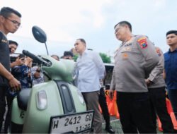 Sesi 1 Bazar Ranmor Polrestabes Surabaya, 52 Motor Hasil Ungkap Curanmor Telah Kembali ke Pemilik