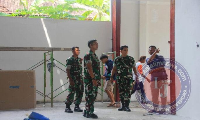 Dandim 0806/Trenggalek Pastikan Progres Koperasi Desa Merah Putih di Ngepeh