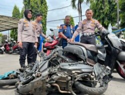 Polres Kediri Kota Tetapkan Sopir Bus Sebagai Tersangka Penyebab Laka Beruntun di Muning