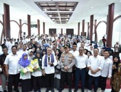 Menko Pangan Tinjau Sekolah hingga Kampung Bandeng di Gresik, Kapolres Pastikan Kenyamanan dan Keamanan