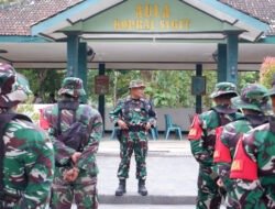 Asah Kemampuan Prajurit, Kodim Pacitan Menggelar Latihan Perorangan Aparat Teritorial (APTER)