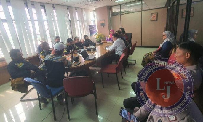 Lsm GMBI Jakarta Audensi Dengan Dinas Sosial Pemprov DKI