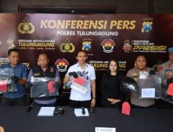Polres Tulungagung Amankan 2 Tersangka Jambret di Dua TKP