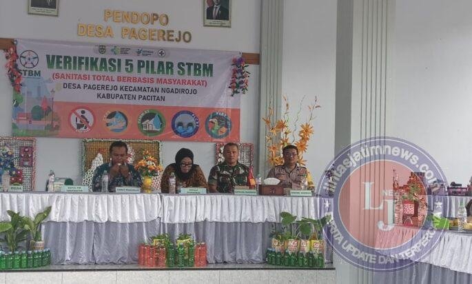 Pola Hidup Sehat, TNI AD Dukung Program Verifikasi STBM Eratkan 5 Pilar Di Wilayah Pacitan