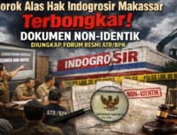 Borok Alas Hak Indogrosir Makassar Dibongkar Kementerian ATR/BPN
