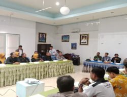 Junjung Tinggi Sportifitas, Kata Pasiops Kodim Pacitan Dalam Rakor Turnamen Bola Volly Liga OSIS XXV 2026