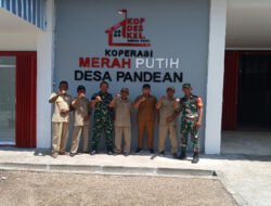 Gerai Koperasi Desa Merah Putih Pandean Rampung, Sinergi Koramil dan Desa Perkuat Ekonomi Warga