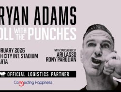 JNE Resmi Jadi Official Logistics Partner Konser Bryan Adams di Jakarta
