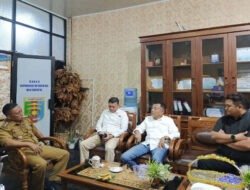 Ketua DPW PWDPI Lampung Richo Tambuse dan Jajaran Adakan Audiensi dengan Kadis Kominfo dan Kesbangpol