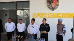 Jelang Ramadhan Polres Pamekasan Gelar Razia Miras