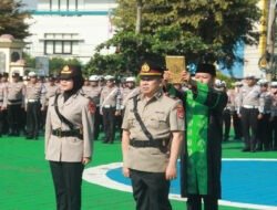 Kapolres Sumedang Pimpin Sertijab Kasat Lantas dan Kenaikan Pangkat Pengabdian Polri