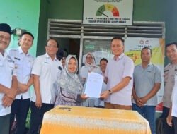 ADM KPH Tuban bersama Muspika Panceng Serah Terima PKS dan Penghargaan Sinergitas Emas