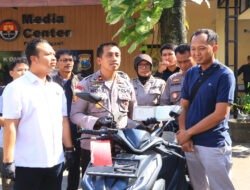 Polres Ngawi Tuai Apresiasi, Ungkap Curanmor dan Kembalikan Motor ke Pemiliknya Gratis