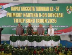 Primkop Kartika D-04 Boyolali Gelar RAT 2025, Perkuat Kemandirian dan Kesejahteraan Anggota