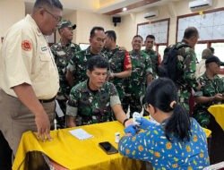 Kodim 0735/Surakarta Gelar Pemeriksaan Kesehatan Gratis Bagi Prajurit, PNS, Dan Anggota Persit