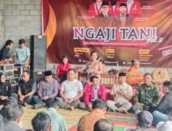 Danramil 0801/06 Bandar Hadiri Kegiatan Ngaji Tani Perkuat Sinergi Mendukung Ketahanan Pangan