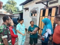 Wujudkan Balita Dan Ibu Hamil Serta Lansia Yang Sehat, Babinsa Jagalan Dampingi Kegiatan Posyandu