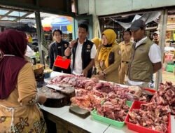 Satgas Saber Polres Bojonegoro Bersama TPID Sidak Harga Sembako Jelang Ramadhan