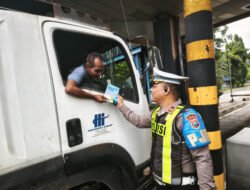 Operasi Keselamatan Semeru 2026 Ditlantas Polda Jatim Tertibkan Penggunaan Lajur Jalan Tol