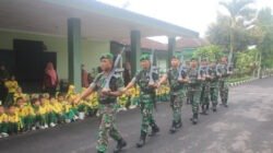Kodim 0806/Trenggalek Ajak Anak TK Belajar Disiplin dan Cinta Tanah Air Lewat Outing Class