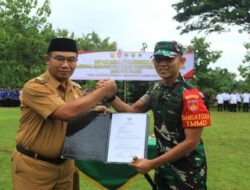 TMMD Sengkuyung I tahun 2026 di Ds. Bonagung Tanon, dibuka hari ini oleh Bupati Sragen