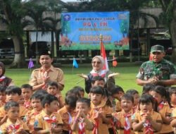 Kodim 0806/Trenggalek Gelar Pramuka Pra Siaga Bersama TK Rumah Bermain Lebah