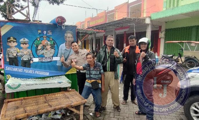 Percepat Respons Insiden Jalan Raya, Satlantas Polres Pasuruan Luncurkan WAKJOLMAS Gandeng Ojol