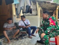 Babinsa Gandekan Jalin Silaturahmi Dengan Warga, Wujudkan Kebersamaan Dan Harmoni
