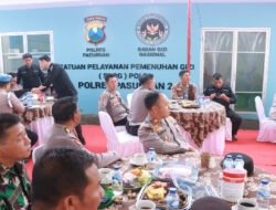 Polres Pasuruan Ikuti Peresmian dan Groundbreaking SPPG Polri oleh Presiden RI