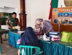 Babinsa Kodim Ponorogo Pendampingan Posyandu Balita