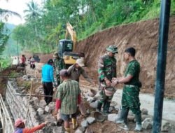 Bukan Hebat Tapi Hanya Terlatih, Begitulah Semboyan Satgas TMMD 127 Kodim Wonogiri