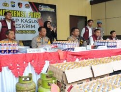 Polresta Sidoarjo Bongkar Pengoplosan LPG Subsidi Jadi Gas Portabel