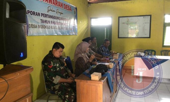 Dukungan TNI Kawal Jalannya Pemerintahan Desa Di Pacitan Melalui Musdes Wilayah Teritorial