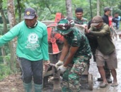Begini Kunci Kemanunggalan TMMD Ke 127 Kodim Wonogiri Di Desa Kembang