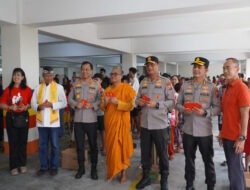 Jogo Jawa Timur : Kapolda Jatim Tinjau Perayaan Imlek di Vihara Buddayana Surabaya